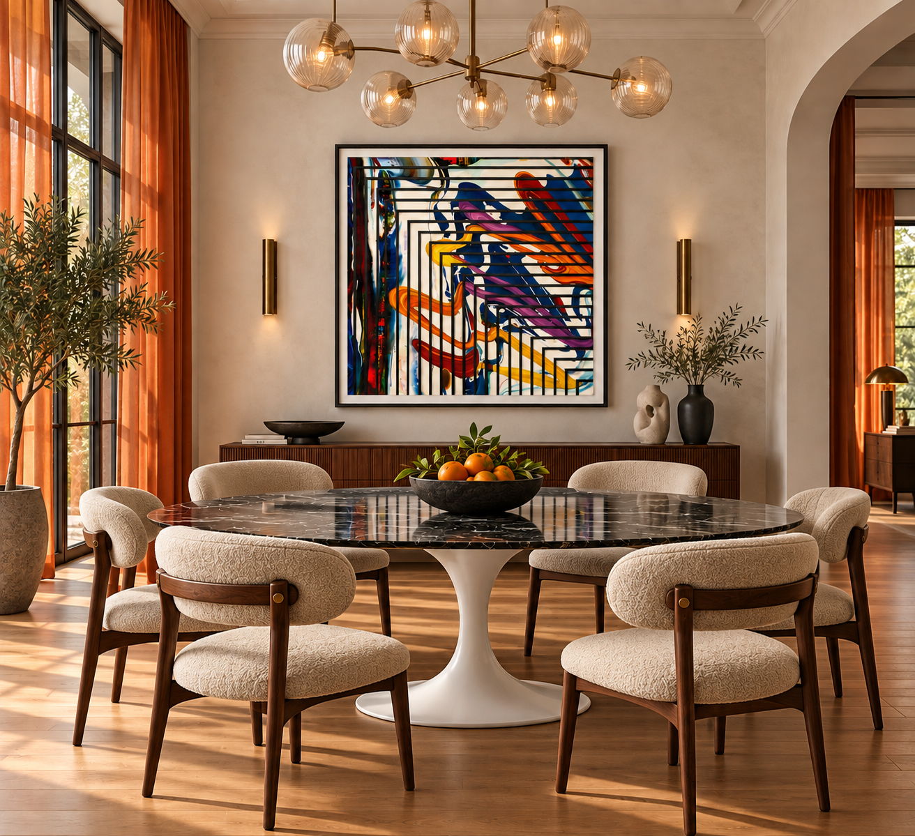 Concept interior: Milan-Inspired — The Artful Table